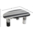 Meridian Furniture Messina Panda Genuine Marble Coffee Table