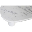 Meridian Furniture Messina White Genuine Marble Coffee Table