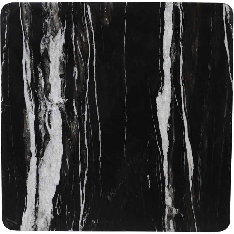 Meridian Furniture Livorno Black Genuine Marble Coffee Table