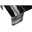 Meridian Furniture Livorno Black Genuine Marble Coffee Table