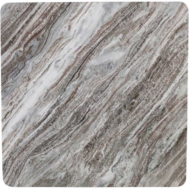Meridian Furniture Livorno Brown Genuine Marble Coffee Table