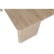 Meridian Furniture Livorno Travertine Coffee Table