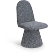 Meridian Furniture Renuar Blue Fabric Dining Chair (Set of 2)