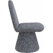 Meridian Furniture Renuar Blue Fabric Dining Chair (Set of 2)