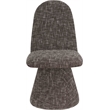 Meridian Furniture Renuar Brown Fabric Dining Chair (Set of 2)