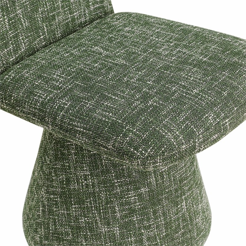 Meridian Furniture Renuar Green Fabric Dining Chair (Set of 2)