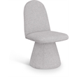 Meridian Furniture Renuar Grey Fabric Dining Chair (Set of 2)