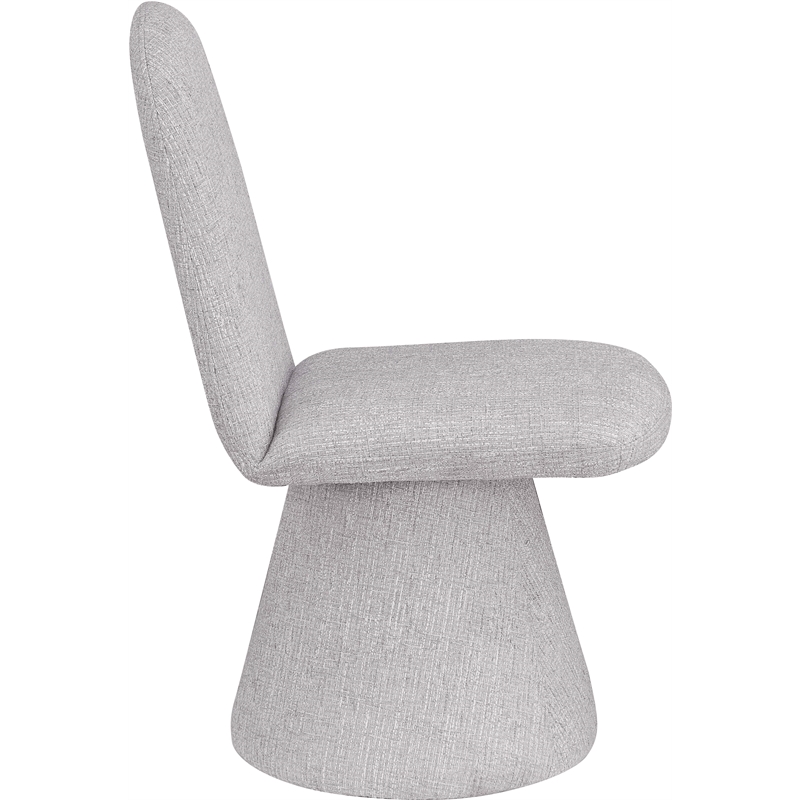 Meridian Furniture Renuar Grey Fabric Dining Chair (Set of 2)