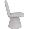 Meridian Furniture Renuar Grey Fabric Dining Chair (Set of 2)