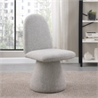 Meridian Furniture Renuar Grey Fabric Dining Chair (Set of 2)