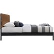 Meridian Furniture Abigail Cognac Vegan Leather Full Bed