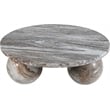 Meridian Furniture Spherical Brown Marble Coffee Table