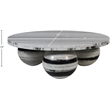 Meridian Furniture Spherical Panda Marble Coffee Table
