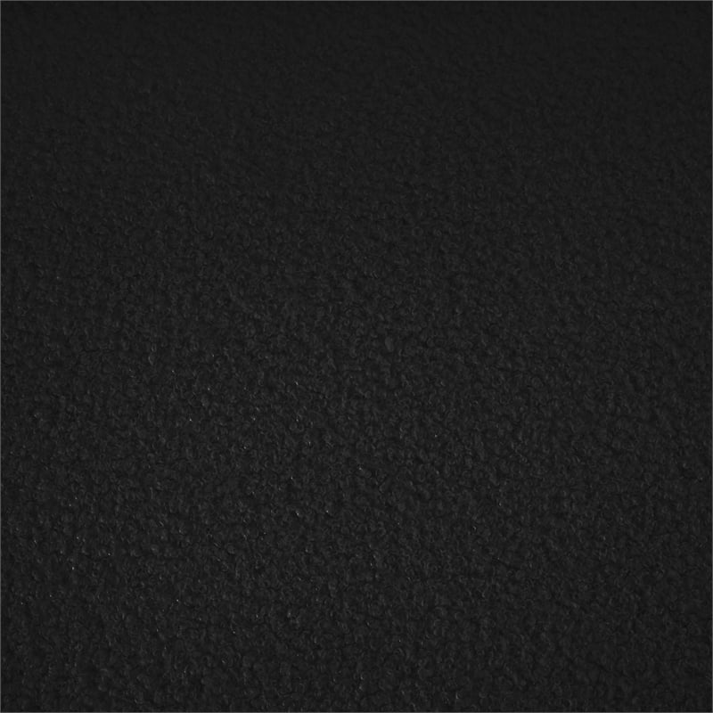 Meridian Furniture Bloom Black Teddy Fabric Loveseat