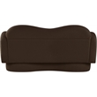 Meridian Furniture Bloom Brown Teddy Fabric Loveseat