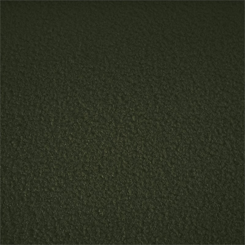 Meridian Furniture Bloom Green Teddy Fabric Loveseat