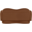 Meridian Furniture Bloom Saddle Teddy Fabric Loveseat