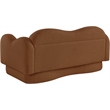 Meridian Furniture Bloom Saddle Teddy Fabric Loveseat