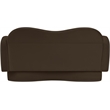 Meridian Furniture Bloom Brown Velvet Loveseat