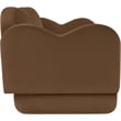 Meridian Furniture Bloom Saddle Velvet Sofa