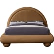 Meridian Furniture Madrid Saddle Velvet Queen Bed