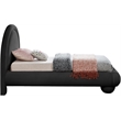 Meridian Furniture Madrid Black Velvet Twin Bed