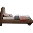 Meridian Furniture Madrid Brown Velvet Twin Bed