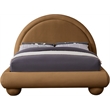 Meridian Furniture Madrid Saddle Velvet Full Bed