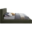 Meridian Furniture Dorian Green Velvet King Bed