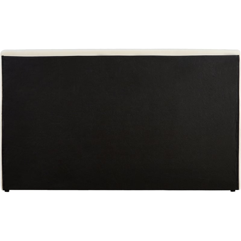 Meridian Furniture Dorian Cream Velvet Full Bed