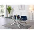 Meridian Furniture Gianna Navy Velvet Dining Chair (Set of 4)