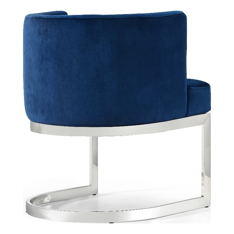 Meridian Furniture Gianna Navy Velvet Dining Chair (Set of 4)