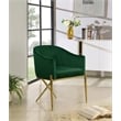 Meridian Furniture Xavier Green Velvet Dining Chair (Set of 4)