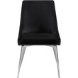 Meridian Furniture Karina Black Velvet Dining Chair (Set of 4)