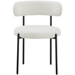 Meridian Furniture Beacon Cream Boucle Fabric Dining Chair (Set of 4)