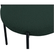 Meridian Furniture Beacon Green Boucle Fabric Dining Chair (Set of 4)