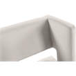 Meridian Furniture Caleb Cream Velvet Counter Stool (Set of 6)