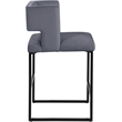 Meridian Furniture Caleb Grey Velvet Counter Stool (Set of 4)