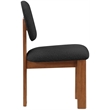 Meridian Furniture Napa Black Boucle Fabric Dining Chair (Set of 6)