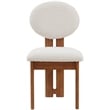 Meridian Furniture Napa Cream Boucle Fabric Dining Chair (Set of 6)