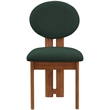 Meridian Furniture Napa Green Boucle Fabric Dining Chair (Set of 6)