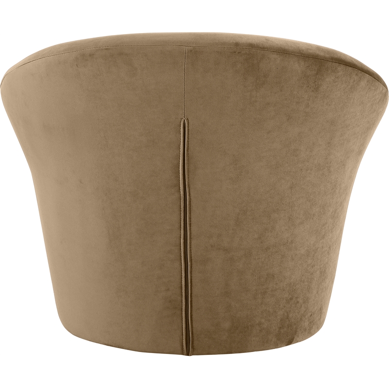 Meridian Furniture Tristan Beige Velvet Accent Chair