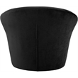 Meridian Furniture Tristan Black Velvet Accent Chair