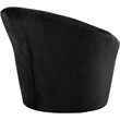 Meridian Furniture Tristan Black Velvet Accent Chair