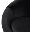Meridian Furniture Tristan Black Velvet Accent Chair