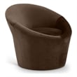 Meridian Furniture Tristan Brown Velvet Accent Chair