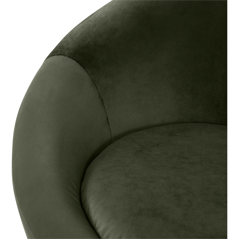 Meridian Furniture Tristan Green Velvet Accent Chair