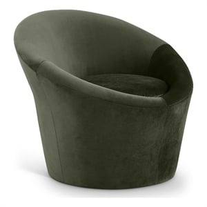 Meridian Furniture Tristan Green Velvet Accent Chair