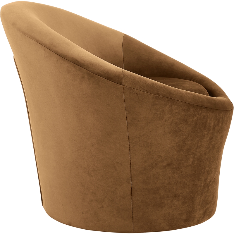 Meridian Furniture Tristan Saddle Velvet Accent Chair