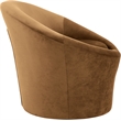 Meridian Furniture Tristan Saddle Velvet Accent Chair